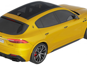 Maserati Grecale Trofeo 3D 模型