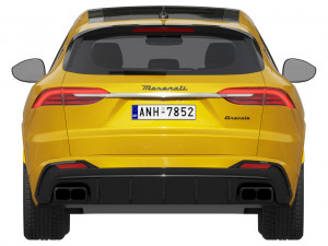 Maserati Grecale Trofeo 3D 模型