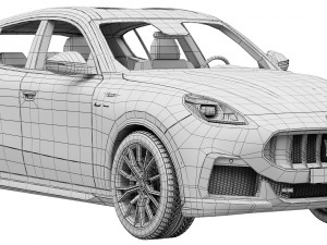 Maserati Grecale Trofeo 3D 模型