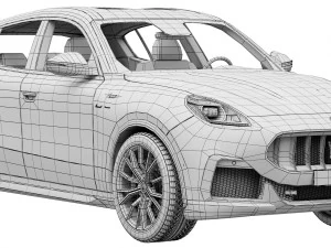 Maserati Grecale Trofeo 3D Model