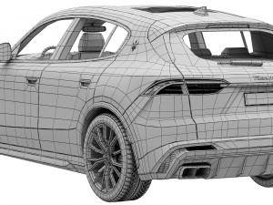 Maserati Grecale Trofeo 3D 模型