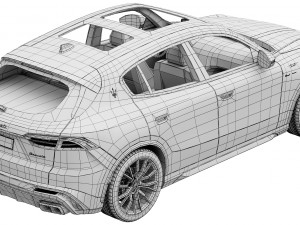 Maserati Grecale Trofeo 3D 模型