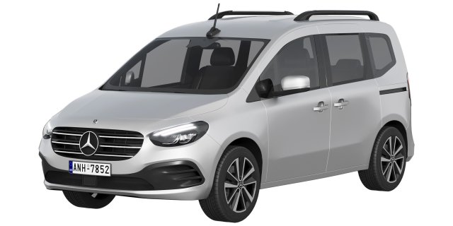 Mercedes-Benz T-Class Modelo 3D .c4d .max .obj .3ds .fbx .stl .blend 