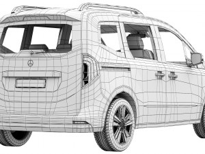 Mercedes-Benz T-Class Modelo 3D