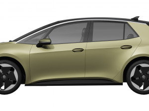 Volkswagen ID3 2024 3D Model