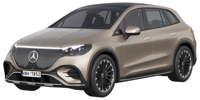 Mercedes-Benz EQE SUV 3D Model .c4d .max .obj .3ds .fbx .stl .blend 