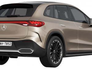 Mercedes-Benz EQE SUV 3D Model