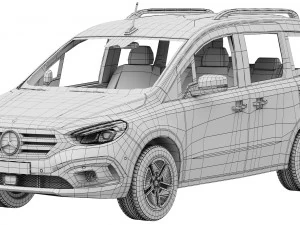 Mercedes-Benz EQT 3D Model