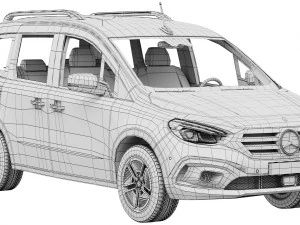 Mercedes-Benz EQT 3D Model