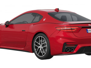 Maserati GranTurismo Trofeo 2023 Modelo 3D