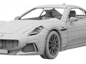 Maserati GranTurismo Trofeo 2023 Modelo 3D