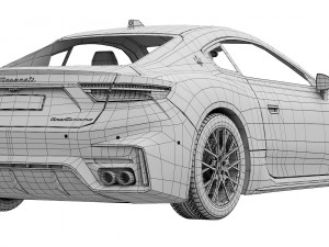 Maserati GranTurismo Trofeo 2023 Modelo 3D