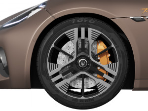 Maserati GranTurismo Folgore 2023 3D Model