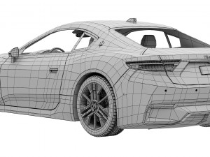 Maserati GranTurismo Folgore 2023 3D Model
