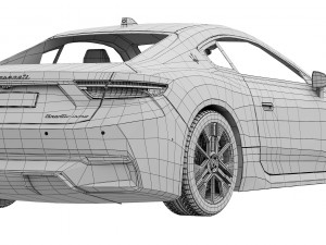 Maserati GranTurismo Folgore 2023 3D Model