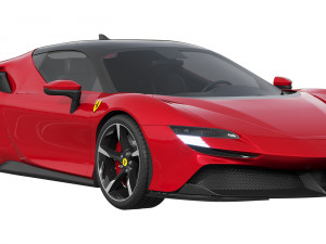 Ferrari SF90 Stradale 3D-Modell
