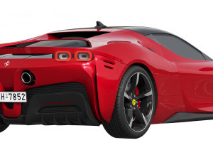 Ferrari SF90 Stradale 3D-Modell