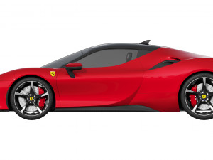 Ferrari SF90 Stradale 3D-Modell