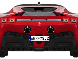 Ferrari SF90 Stradale 3D-Modell