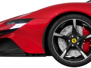 Ferrari SF90 Stradale 3D-Modell