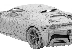 Ferrari SF90 Stradale 3D Model