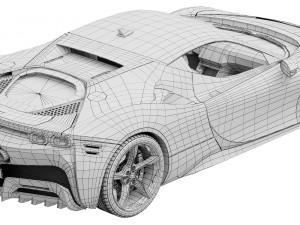 Ferrari SF90 Stradale 3D-Modell