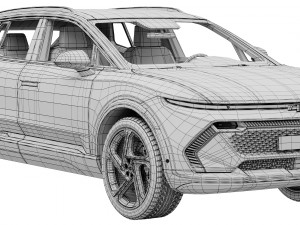 Chevrolet Equinox EV RS 2024 3D 模型