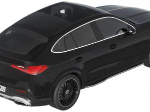 Mercedes-Benz GLC Coupe 2023 Model 3D