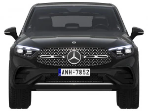 Mercedes-Benz GLC Coupe 2023 3D Model