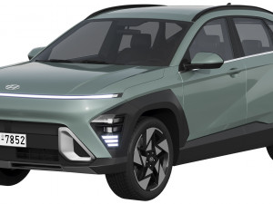 Hyundai Kona 2024 3D Model