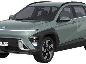 Hyundai Kona 2024 Modelo 3D