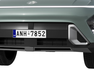 Hyundai Kona 2024 3D 모델