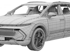 Chevrolet Equinox EV 2024 3D Model
