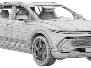 Chevrolet Equinox EV 2024 3D Model