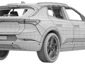 Chevrolet Equinox EV 2024 3D Model