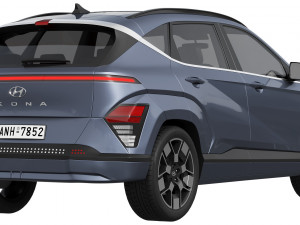 Hyundai KONA Electric 2024 Model 3D