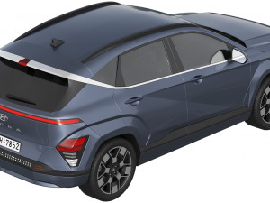 Hyundai KONA Electric 2024 Model 3D