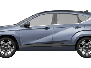 Hyundai KONA Electric 2024 Model 3D