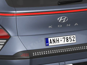 Hyundai KONA Electric 2024 3D Model