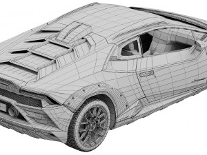 Lamborghini-Huracan Sterrato Model 3D