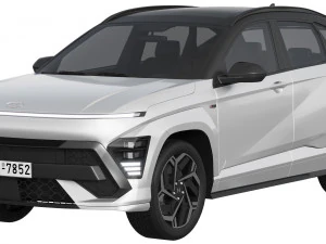 Hyundai Kona Linha N 2024 Modelo 3D