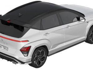 Hyundai Kona N Line 2024 3D Model