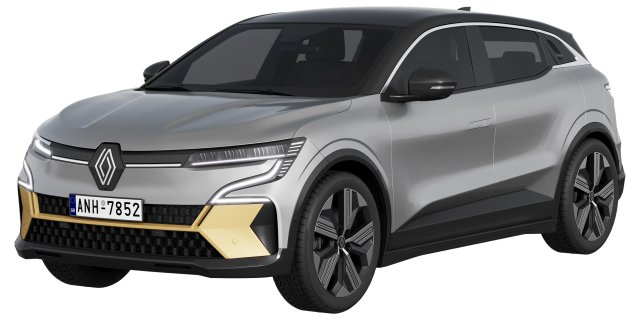Renault Megane E-Tech Modèle 3D .c4d .max .obj .3ds .fbx .stl .blend 