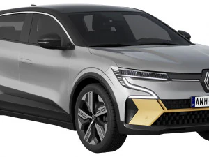 Renault Megane E-Tech 3D Model
