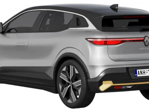 Renault Megane E-Tech 3D Model