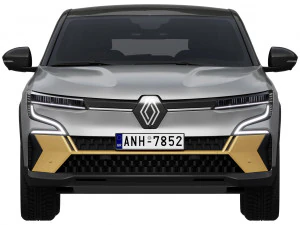 Renault Megane E-Tech 3D Model