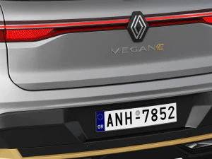 Renault Megane E-Tech 3D Model