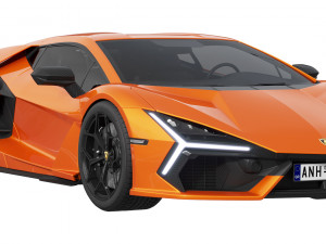 Lamborghini-Revuelto 2023 3D Model