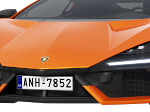 Lamborghini-Revuelto 2023 3D Model