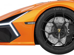 Lamborghini-Revuelto 2023 3D Model